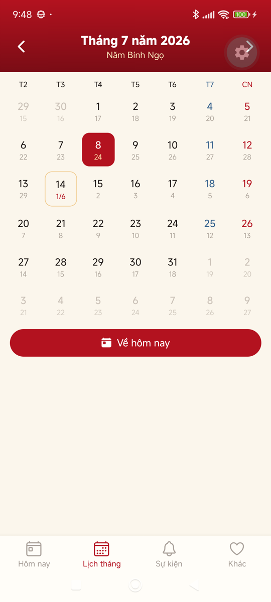 Lịch An — lịch tháng âm dương